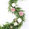 DearHouse 4 Pack Faux Eucalyptus Garland Plant, Artificial Vines Hanging Eucalyptus Leaves Greenery Garland for Wedding Backdrop Arch Wall Decor, 6 Feet/pcs UV Protected Indoor Outdoor